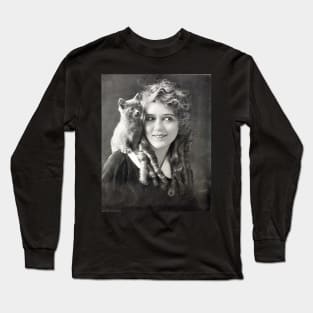 Mary Pickford Old Hollywood Long Sleeve T-Shirt